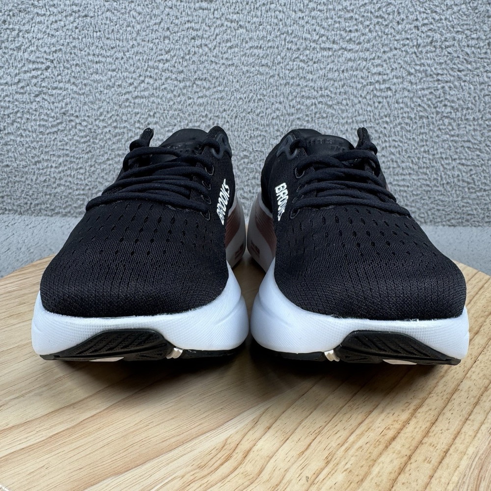 Brooks Ghost Max 3 Shoes Womens Size 8 D Wide Black Rose Road Running 6mm Drop - Picture 2 of 13